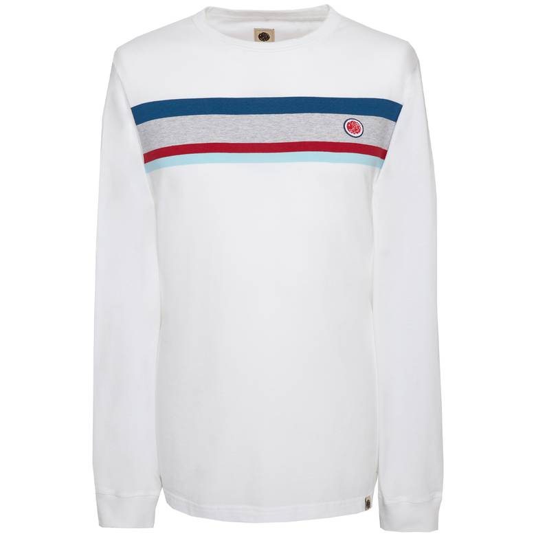 BRYDON ENGINEERED STRIPED LONG SLEEVE T-SHIRT FROM PRETTY GREEN