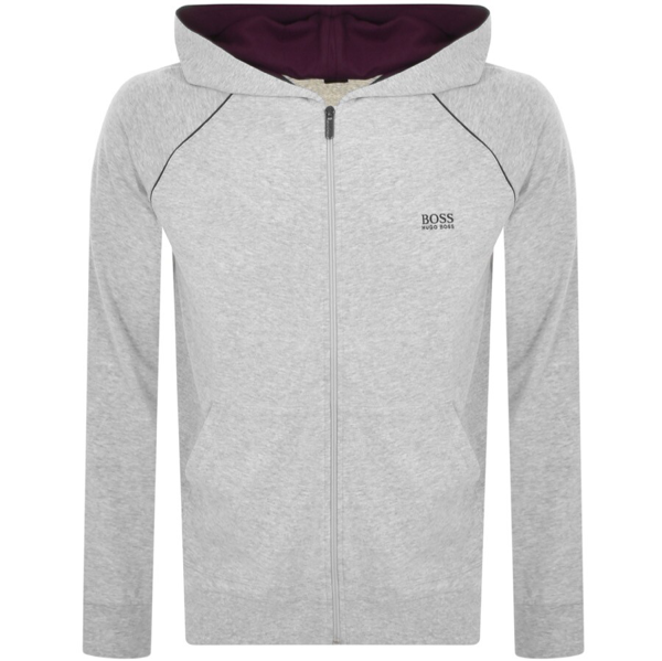 Hugo boss lounge tracksuit on sale grey