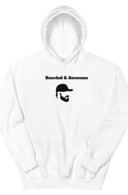 Men's Bearded & Awesome Hoodie