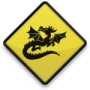 yellow-road-sign-icon-flying-dragon-category-tattoos-for-the-lads-category